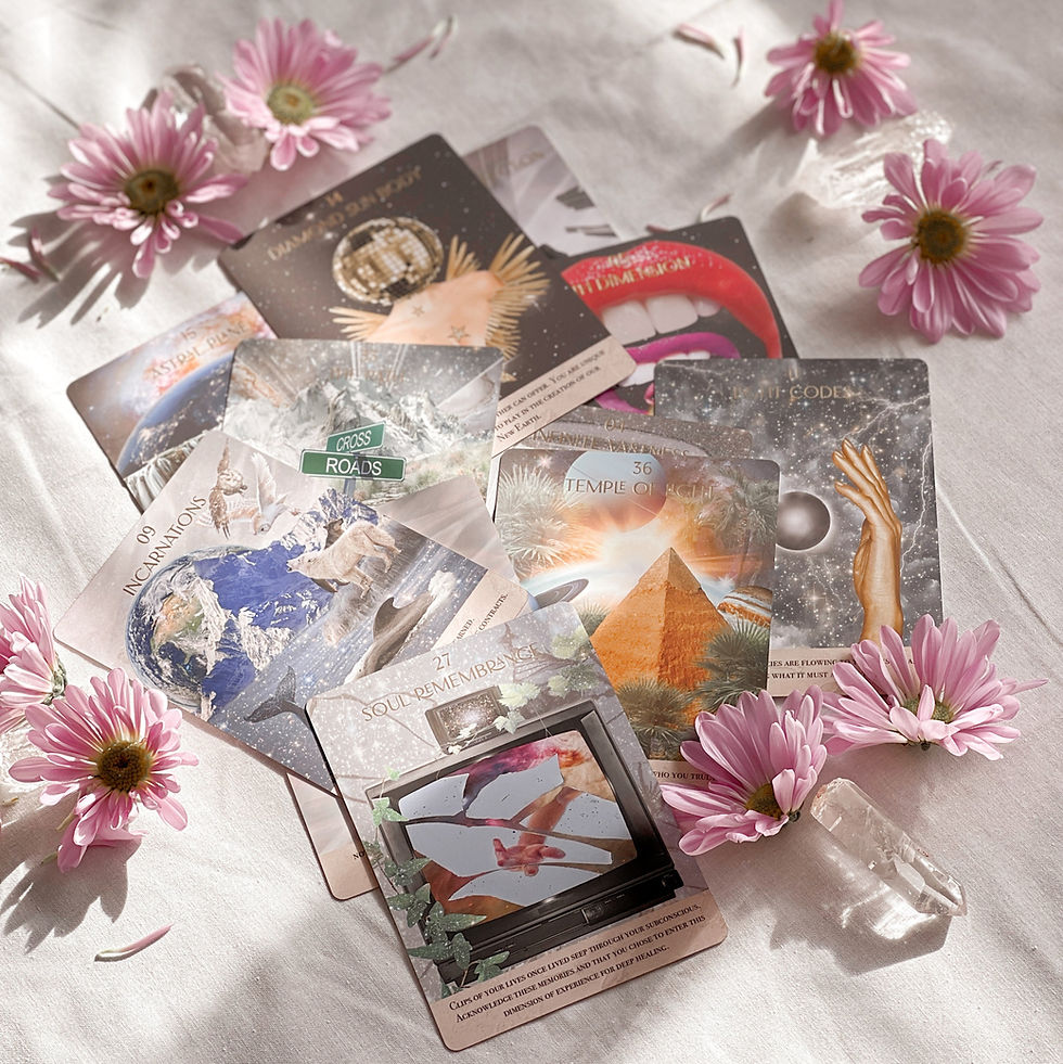 Thumbnail: Starlight Frequencies Oracle Deck