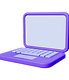 Laptop icon representing digital interactive ebooks for kids