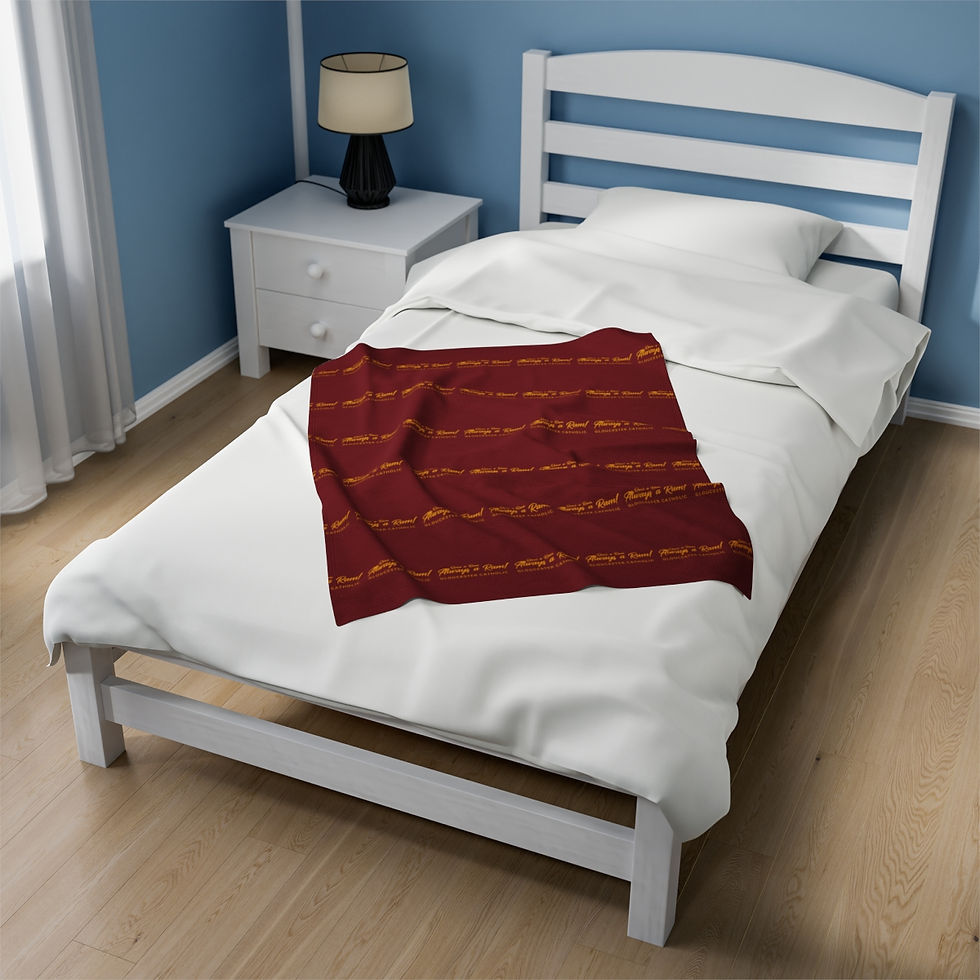 Thumbnail: Gloucester Catholic Plush Blanket