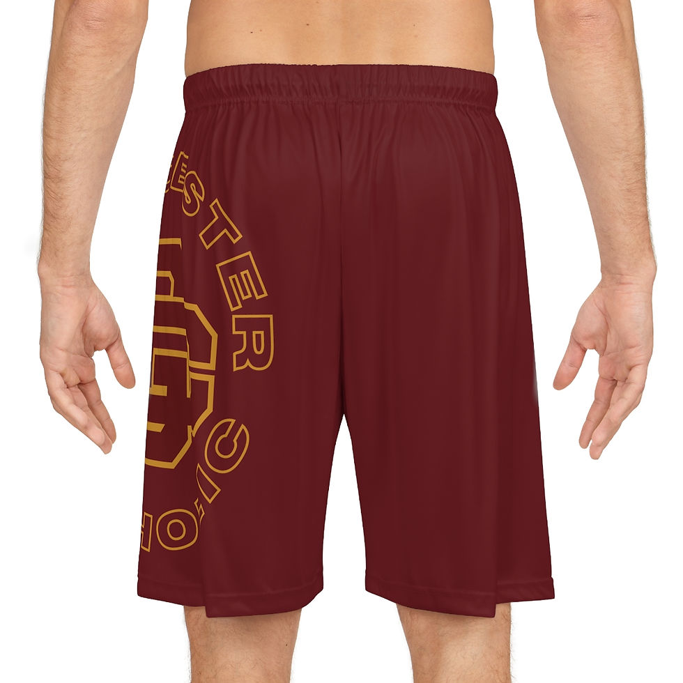 Thumbnail: Gloucester Catholic Maroon Basketball Shorts