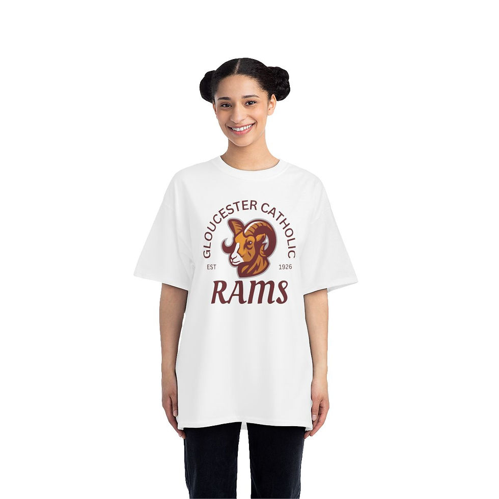 Thumbnail: Gloucester Catholic Rams Arch  Short-Sleeve T-Shirt