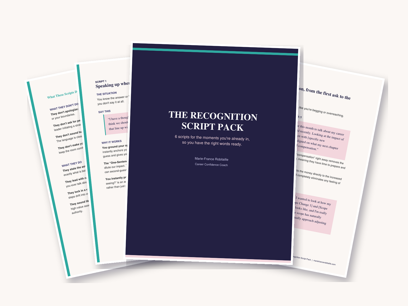 Recognition Script Pack