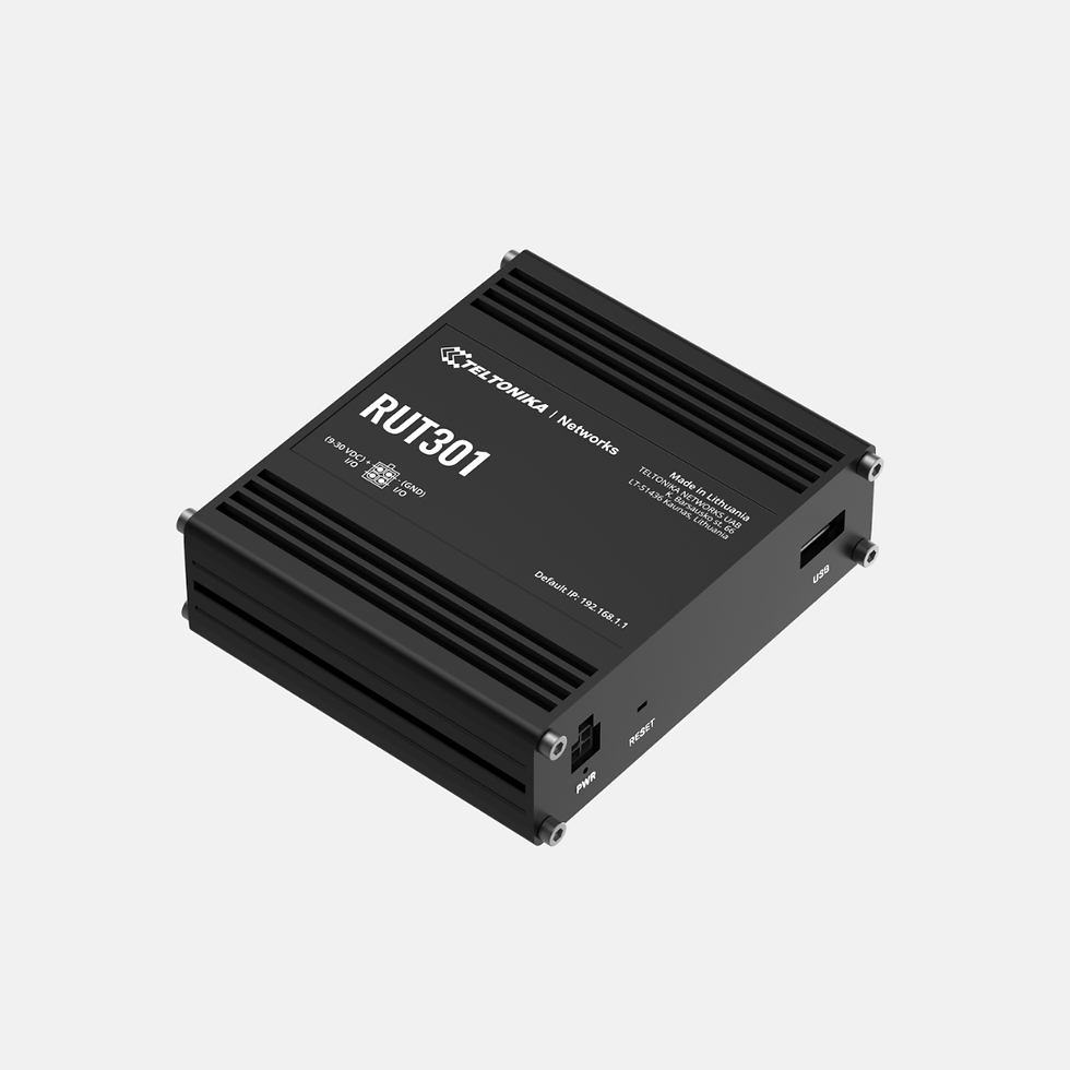 Thumbnail: Teltonika RUT301 Industrial Ethernet Router 