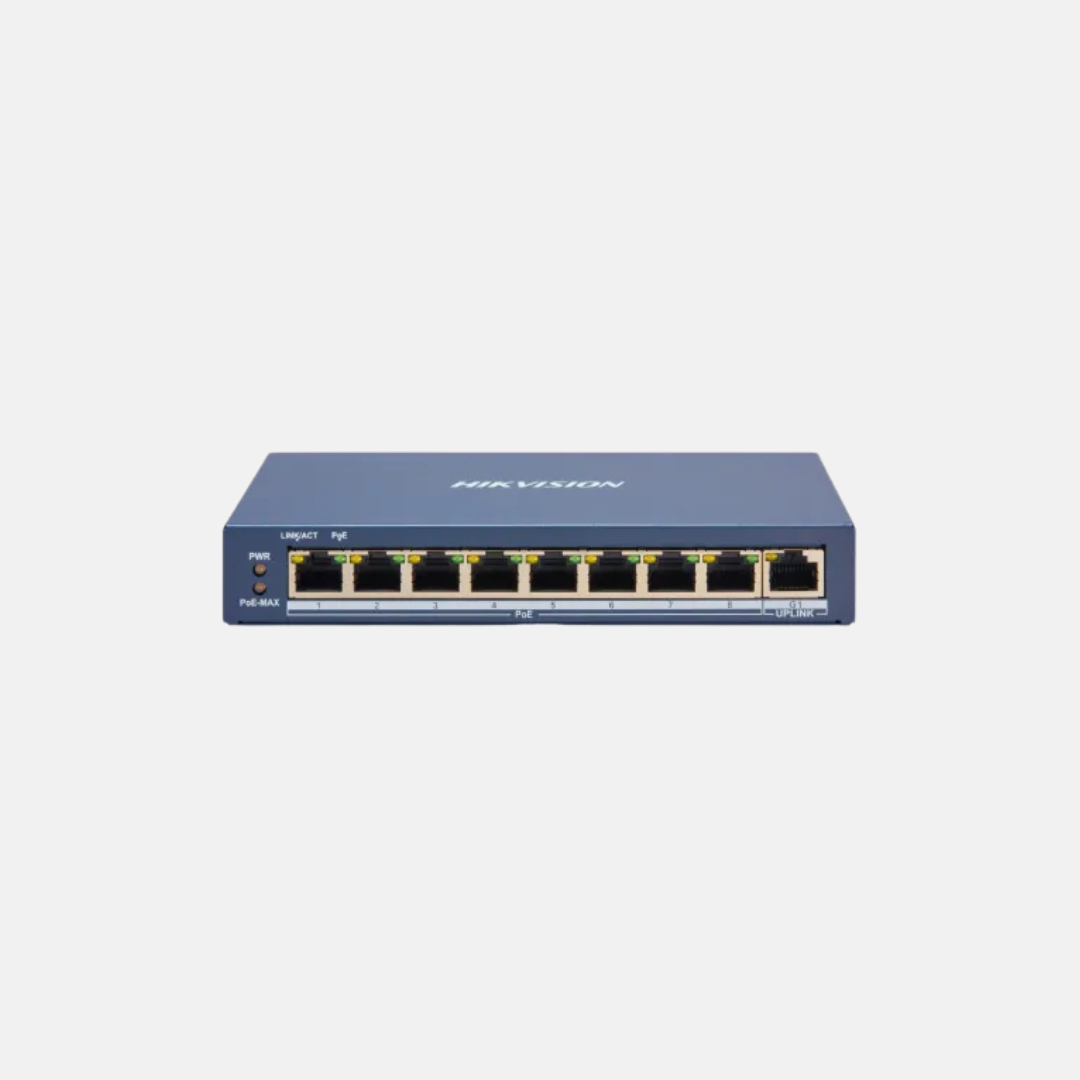 Hikvision 8-Port 10/100M PoE Switch | DS-3E1309P-EI/M