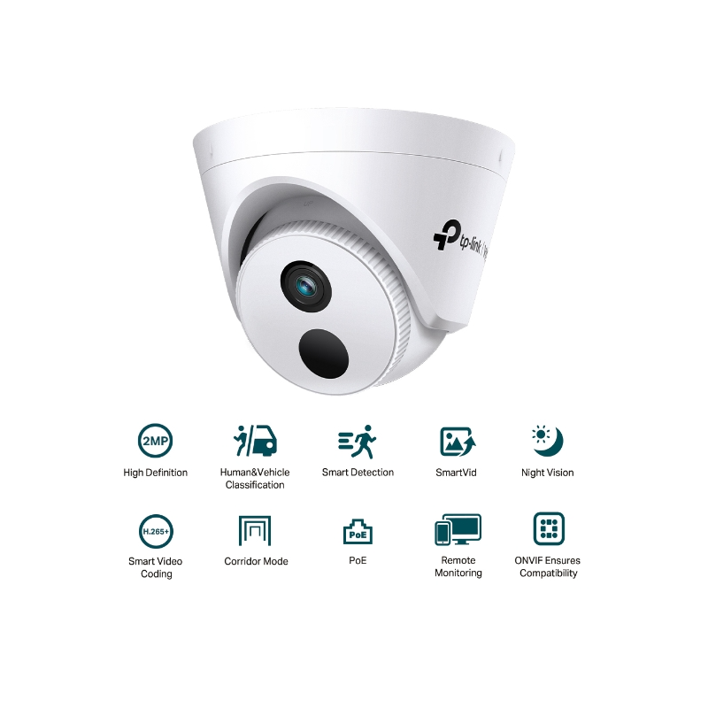 Thumbnail: TP-link VIGI 2MP IR Turret Network Camera | C420I
