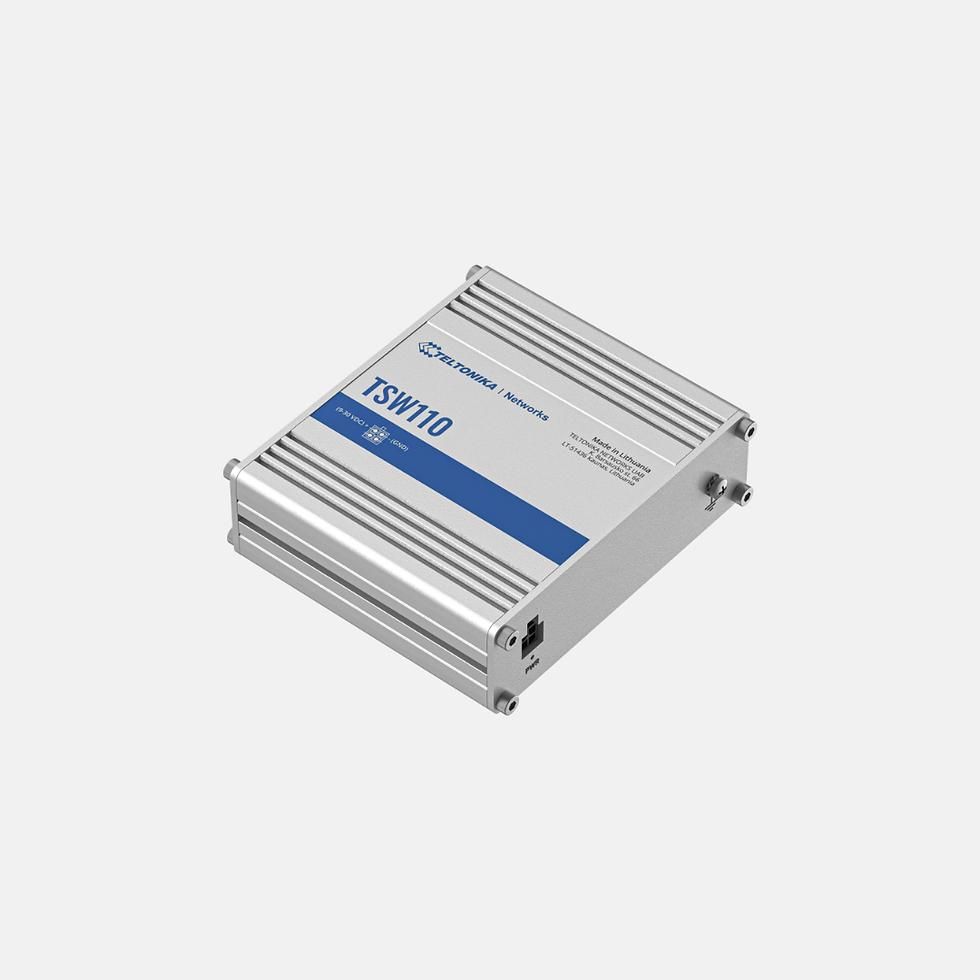 Thumbnail: Teltonika TSW110 L2 Unmanaged Ethernet Switch