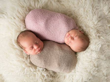 Twin Newborn Session | Annie & Paddy (& Layla)