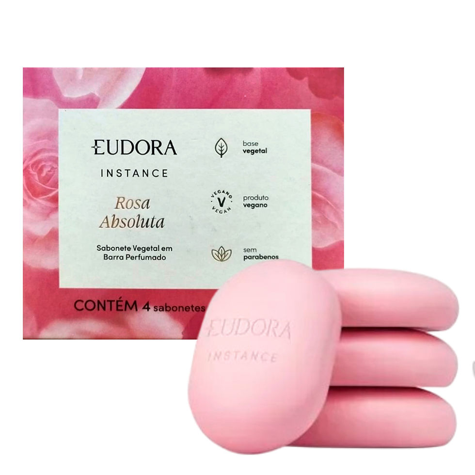 Sabonete Instance Em Barra Rosa Absoluta 4x80g LANÇAMENTO