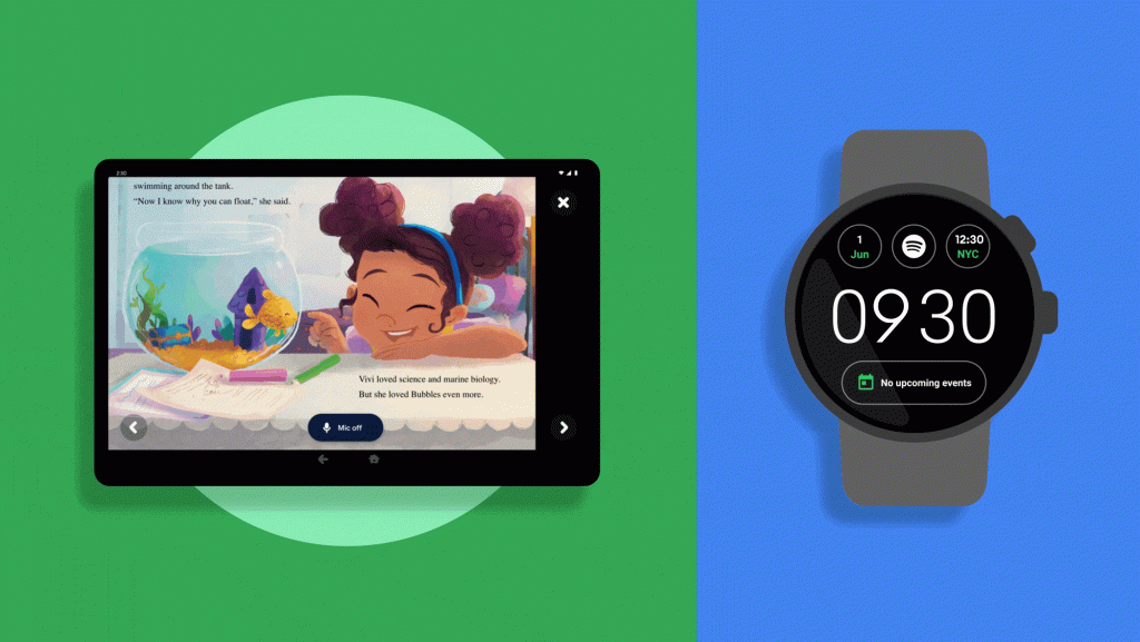 New Update of android and wear os
