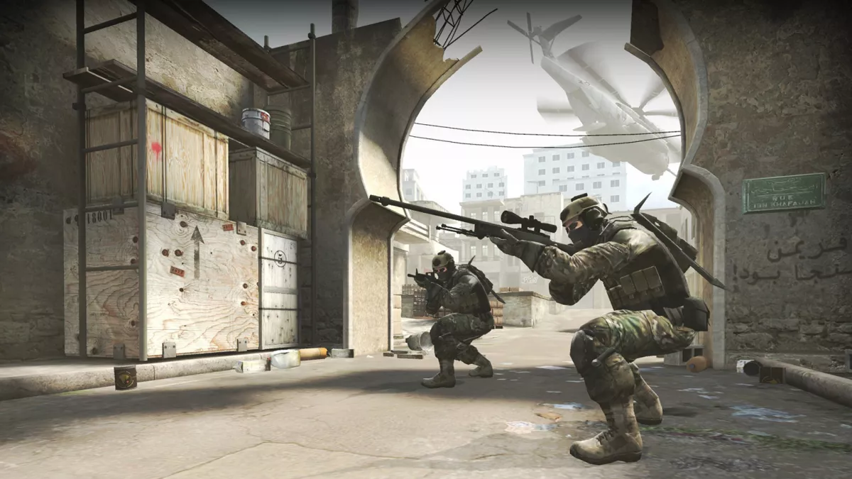 A high fps game image