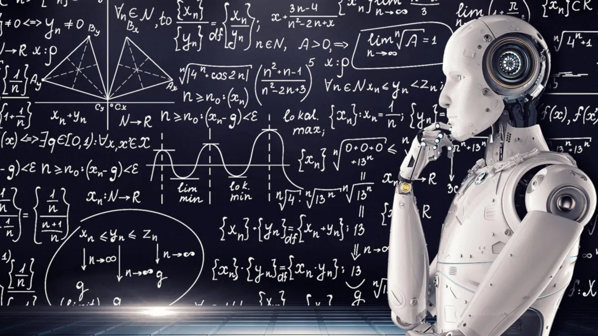 An artifical intelligence think how AI can take class for students