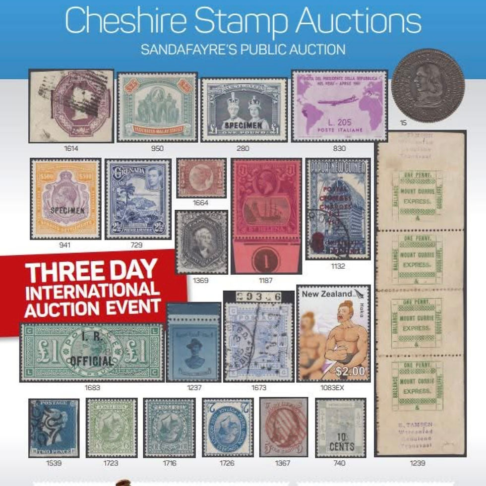 Cheshire Stamp Auctions