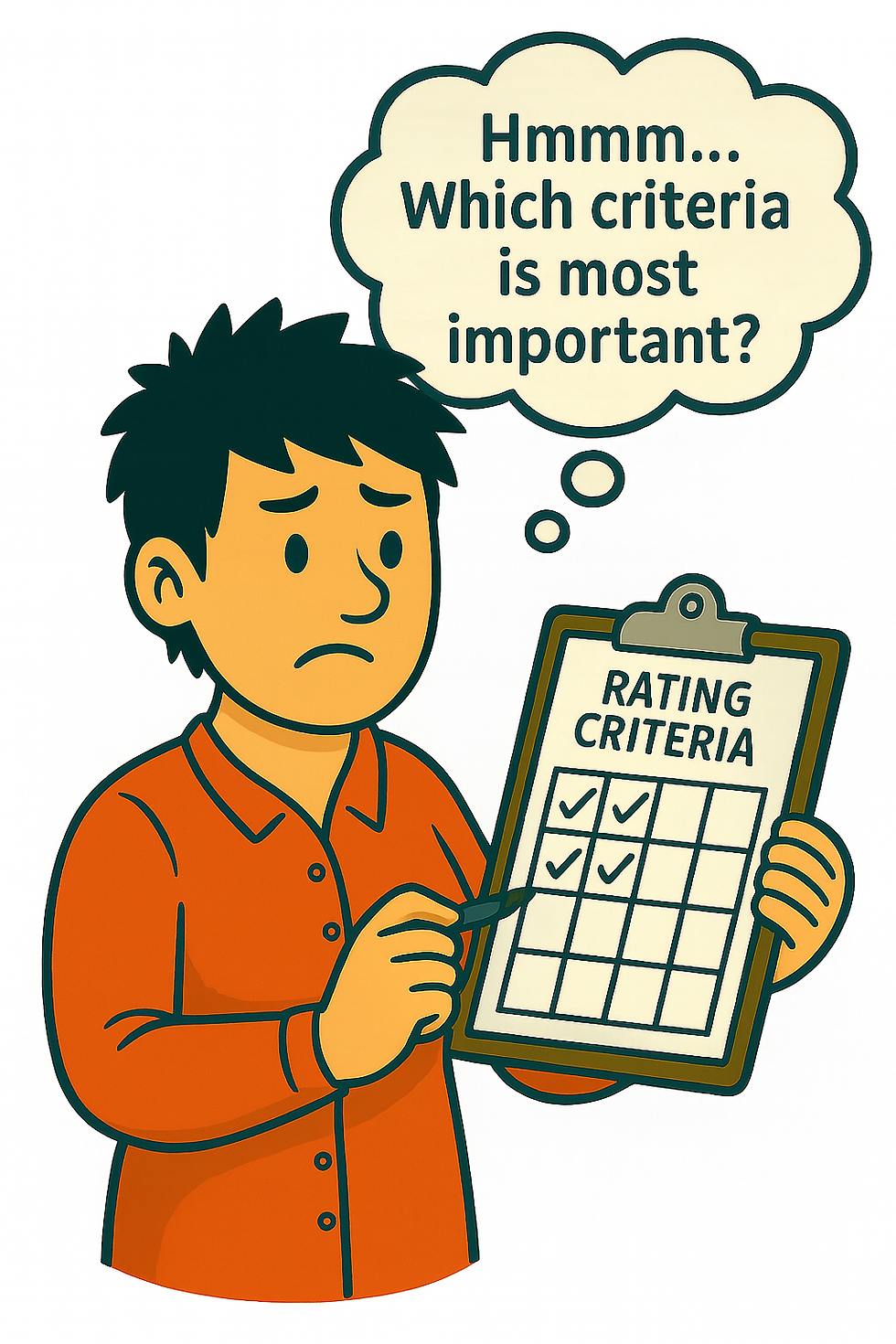 Choosing your social enterprise evaluation criteria should be done in advance of brainstorming ideas.