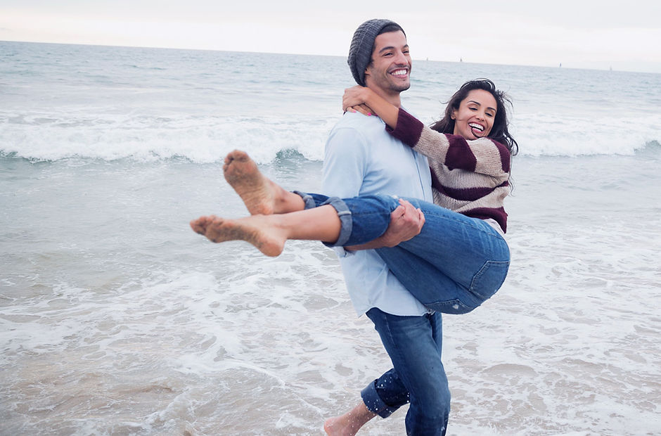 Man Carrying his Girlfriend