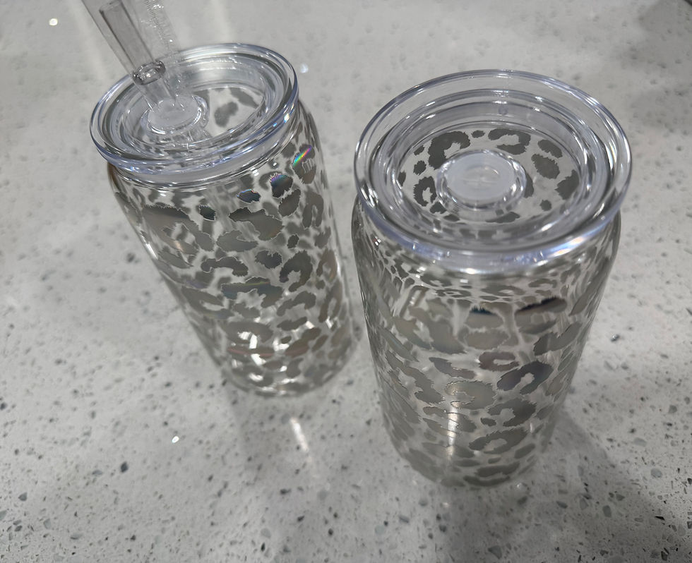 silver leopard print