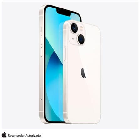 Miniatura: iPhone 13 mini 128GB Branco, com Tela de 5,4", 5G e Camera Dupla de 12MP 