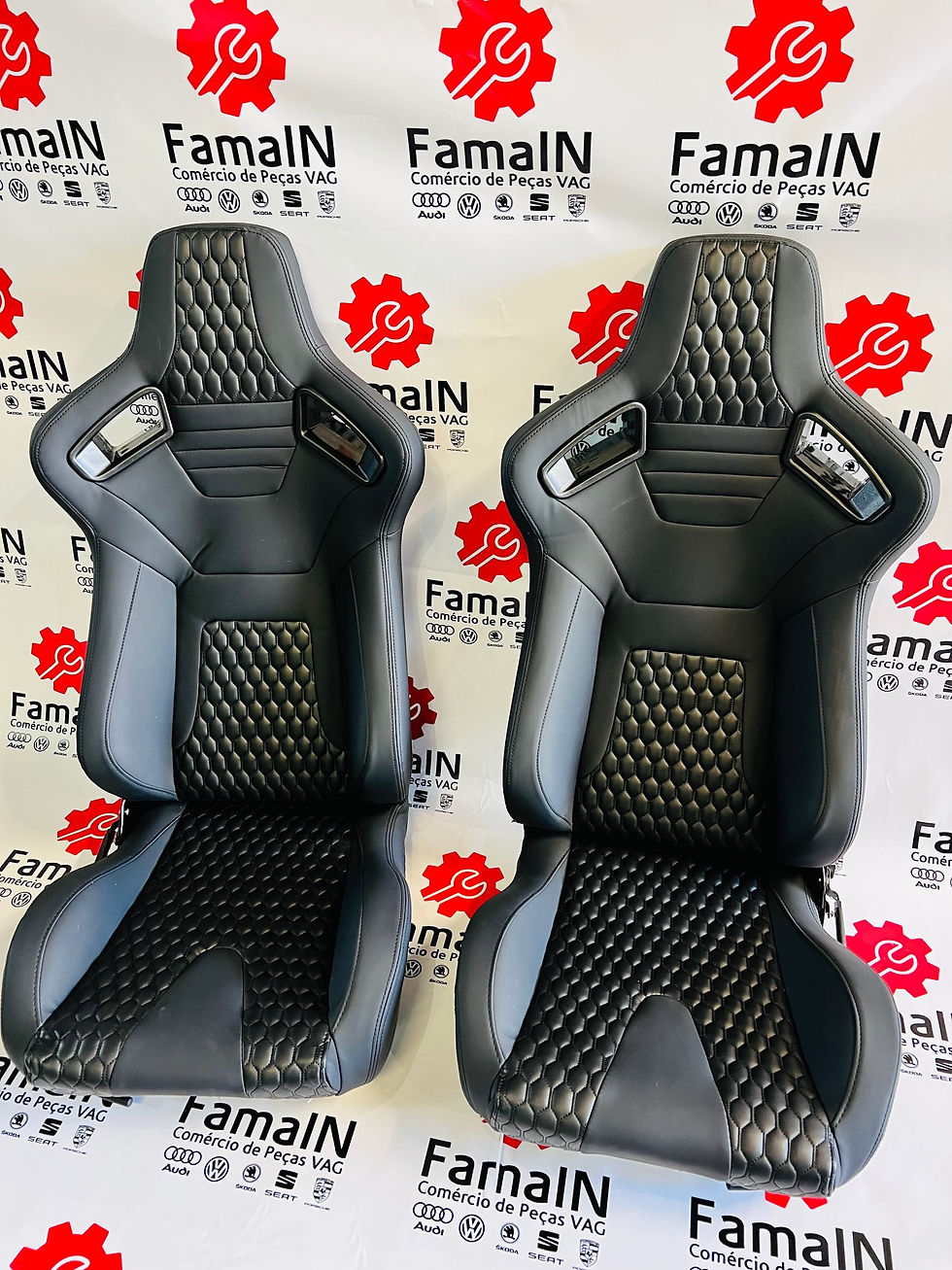 Miniatura: Backets desportivas Universais (Mod.2024) Estilo Recaro
