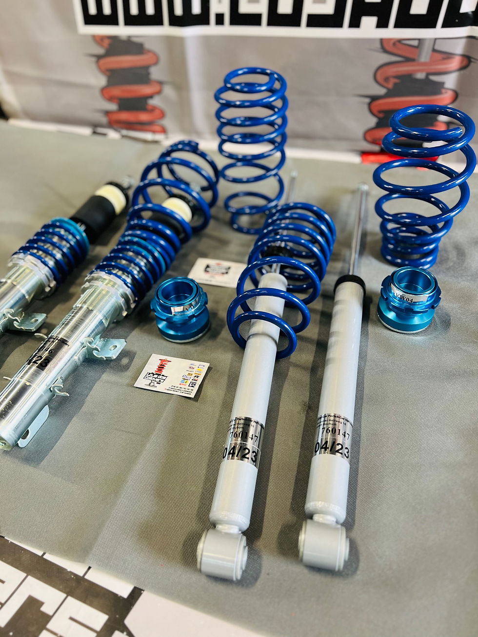 Miniatura: Kit Coilovers SEAT IBIZA 6L/6L1 /Blueline2024 (2002-2008)