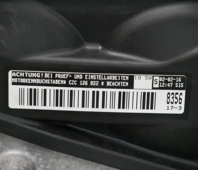 Miniatura: MOTOR VW 1.4TSI SEAT/AUDI - REF: CZC