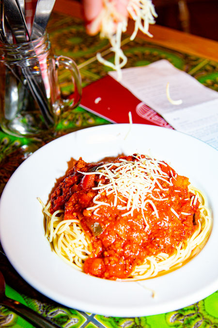 Café Marengo, spaghetti