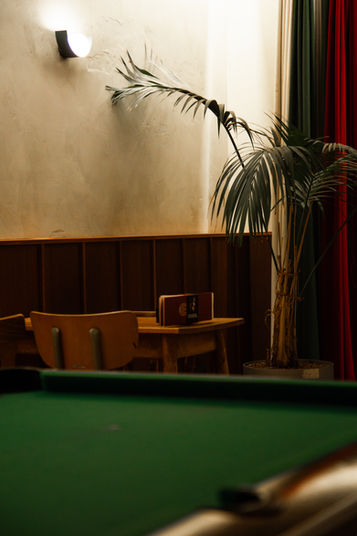 Café Marengo, biljarttafel