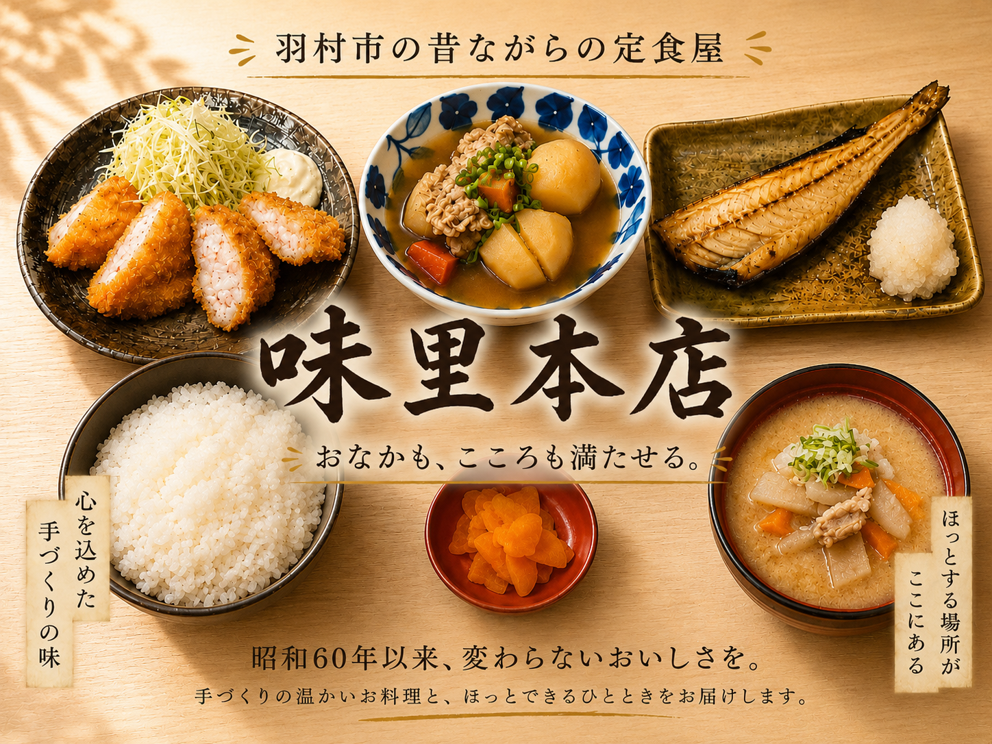 味里本店の外観