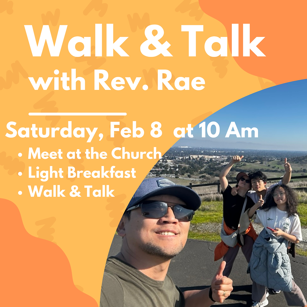 Walk & Talk with Rev. Rae