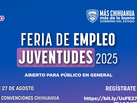 Realizará Gobierno del Estado feria de empleo de las juventudes con 3 mil 500 vacantes