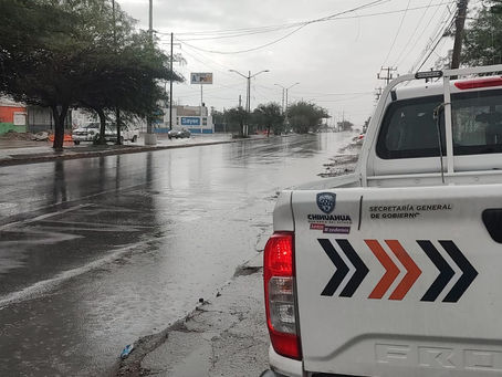 Pronostica Protección Civil lluvias en gran parte del estado a partir de mañana