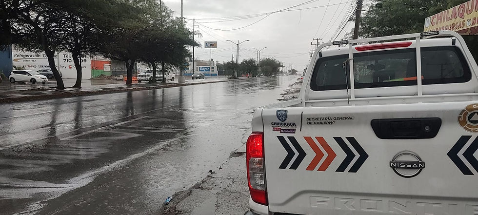 Pronostica Protección Civil lluvias en gran parte del estado a partir de mañana