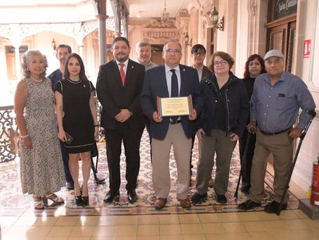 Reconocen Investigadores Nivel 3 a Rector Rivera Campos por impulso sin precedentes a la ciencia en la UACH.
