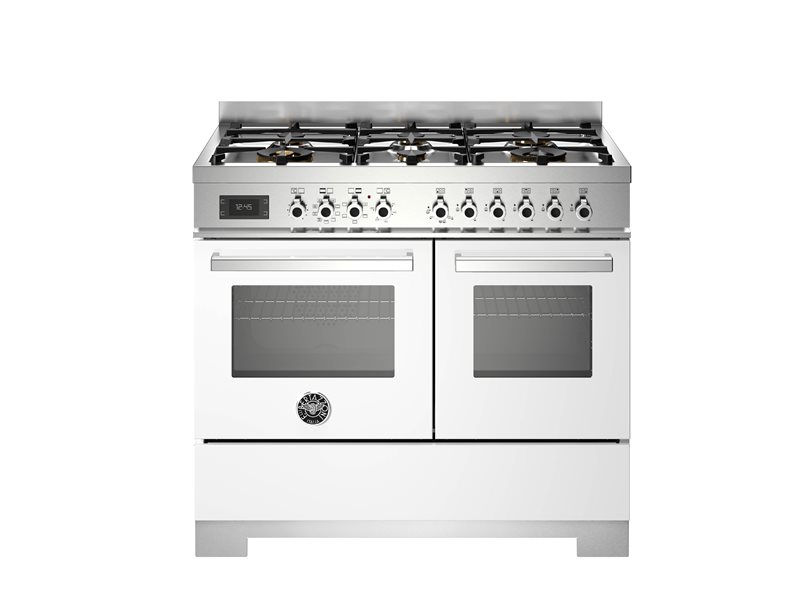 Thumbnail: Bertazzoni Professional 100cm Range Cooker 6 Burner Double Electric Oven 