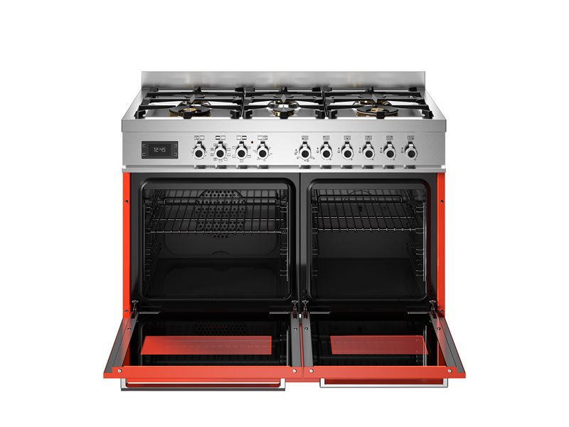 Thumbnail: Bertazzoni Professional 100cm Range Cooker 6 Burner Double Electric Oven 