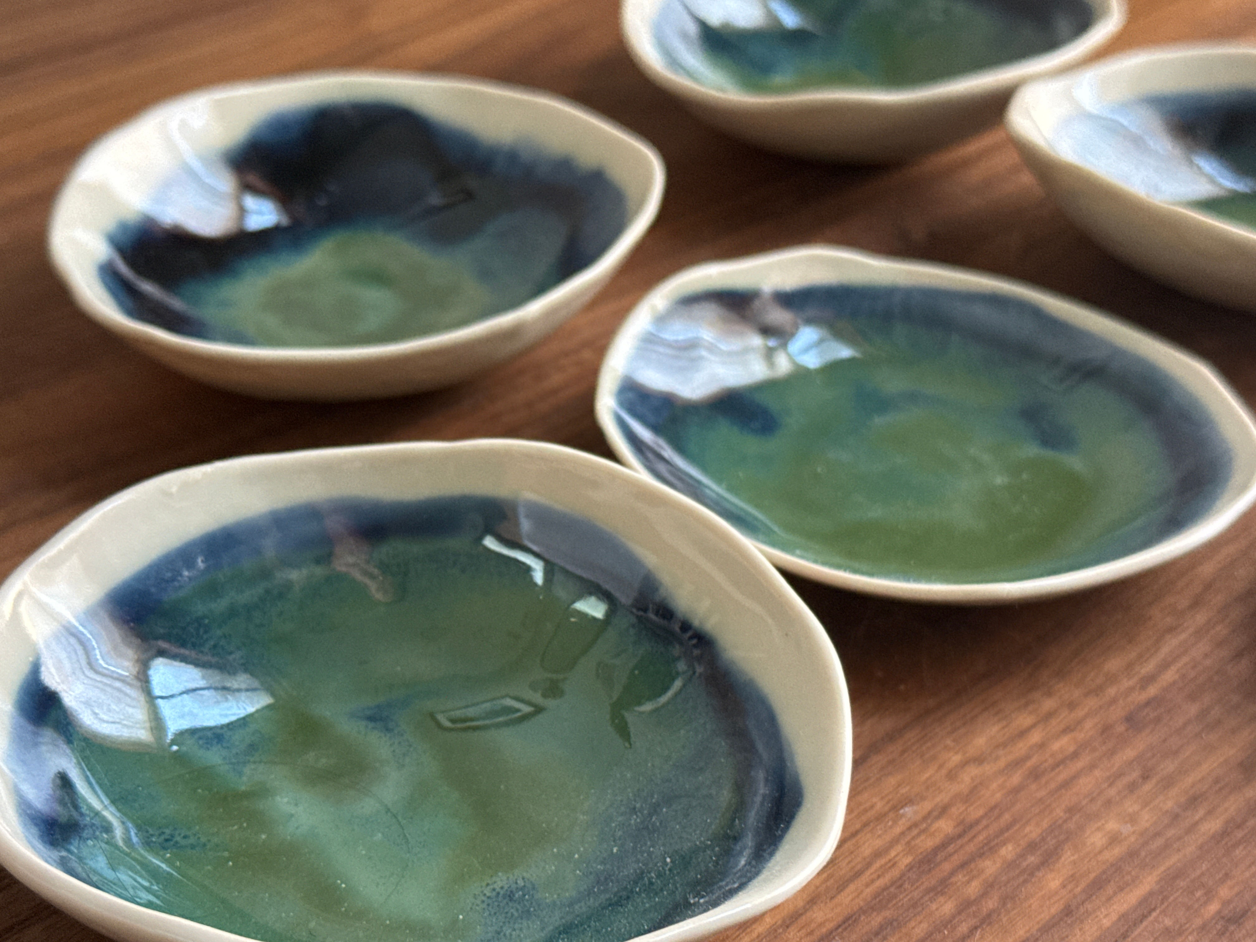 Set of 6 Porcelain Finger Bowls