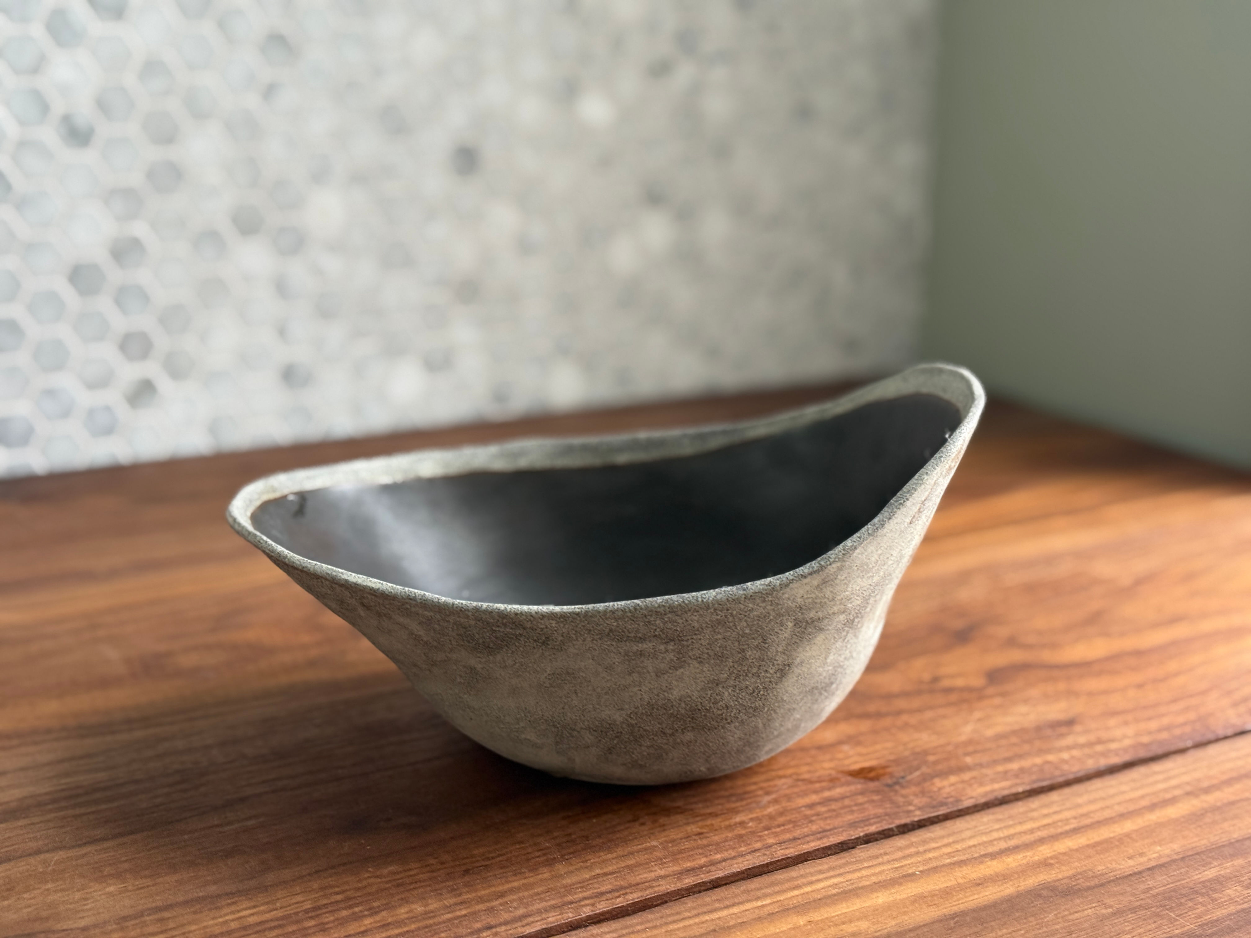 Black Walnut Serving Bowl