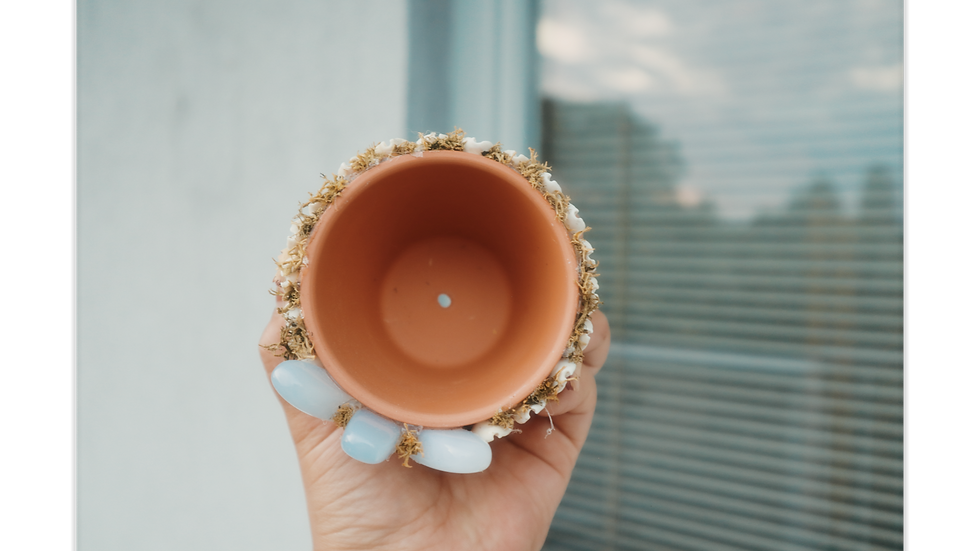 Miniaturbild: Crystal Mini Pot (Aquamarine)