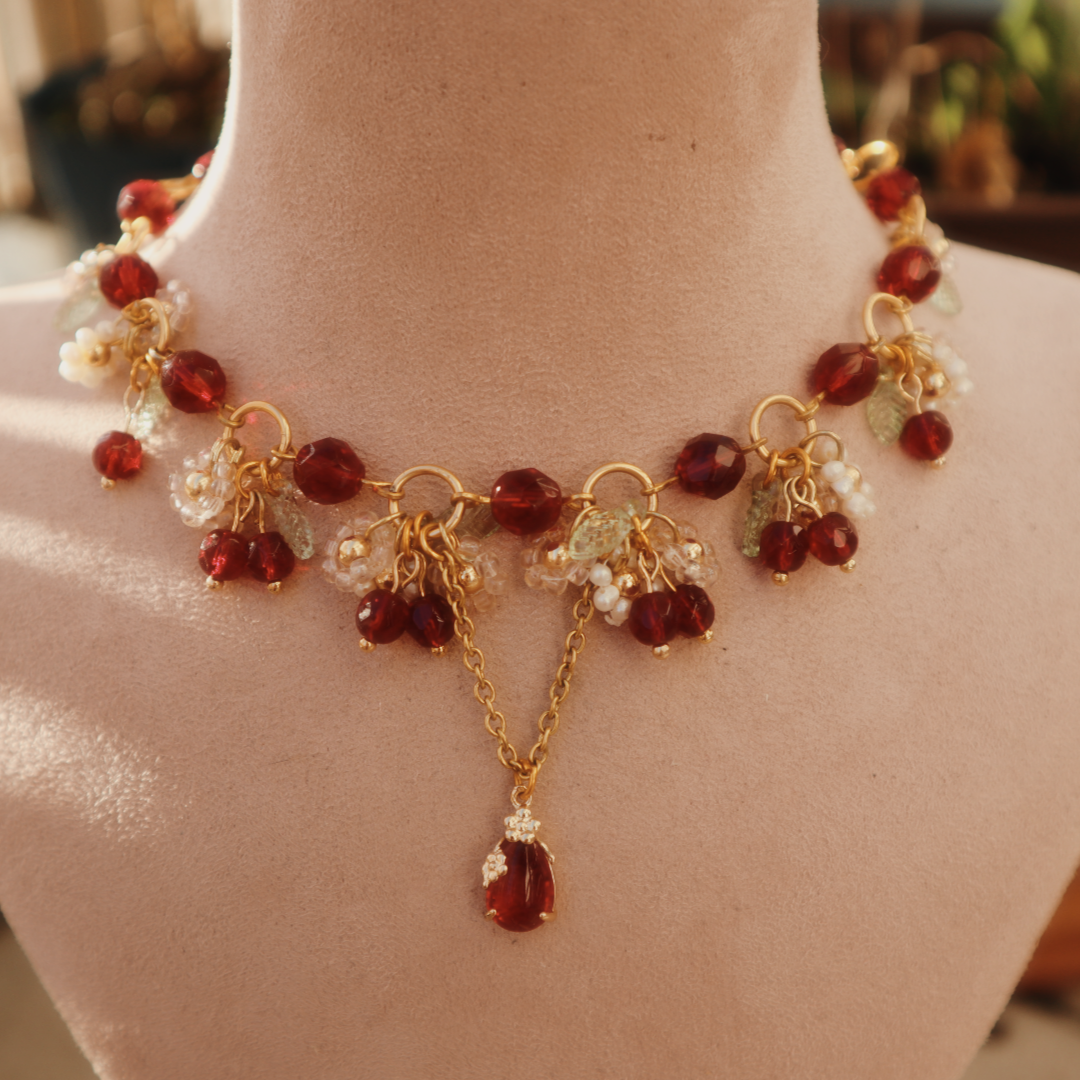Cranberry Melody Choker