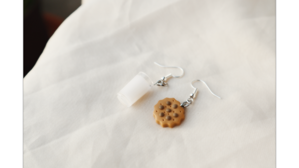 Miniaturbild: Cookie & Milk Earrings