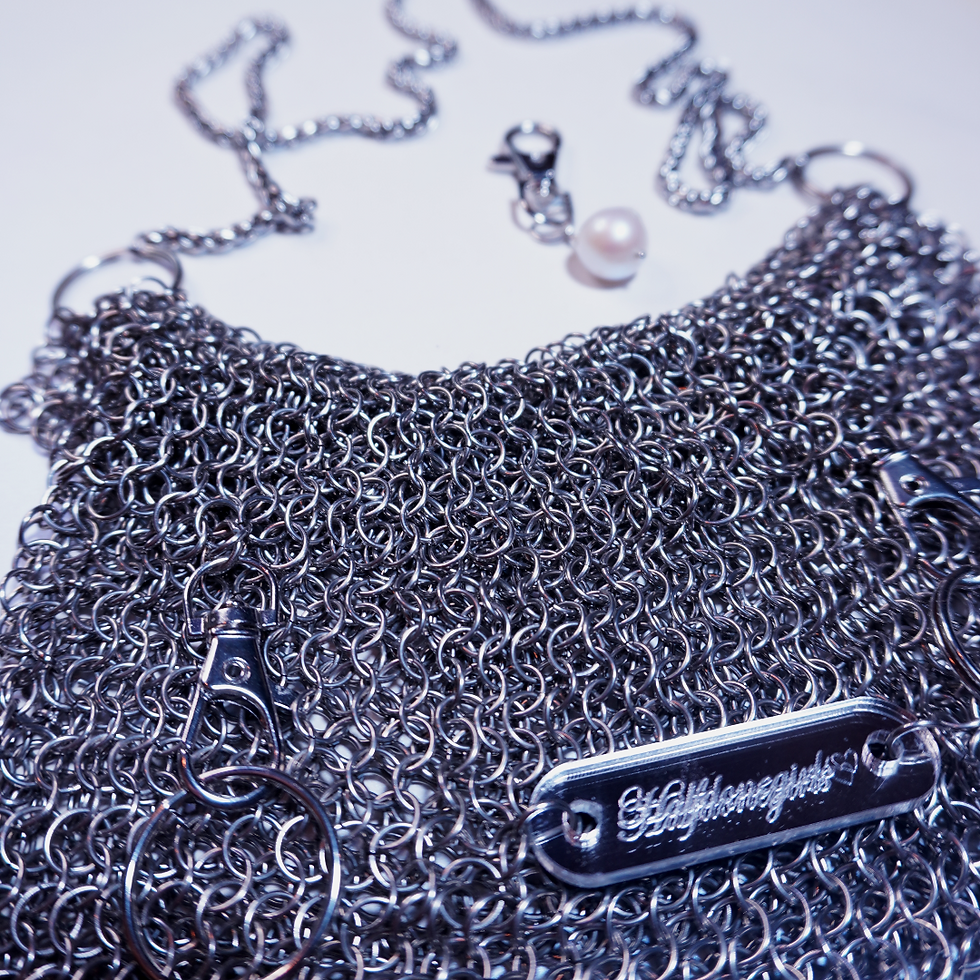 Miniaturbild: HALFDONEGIRLS Chainmaille Bag “Classic Chain”