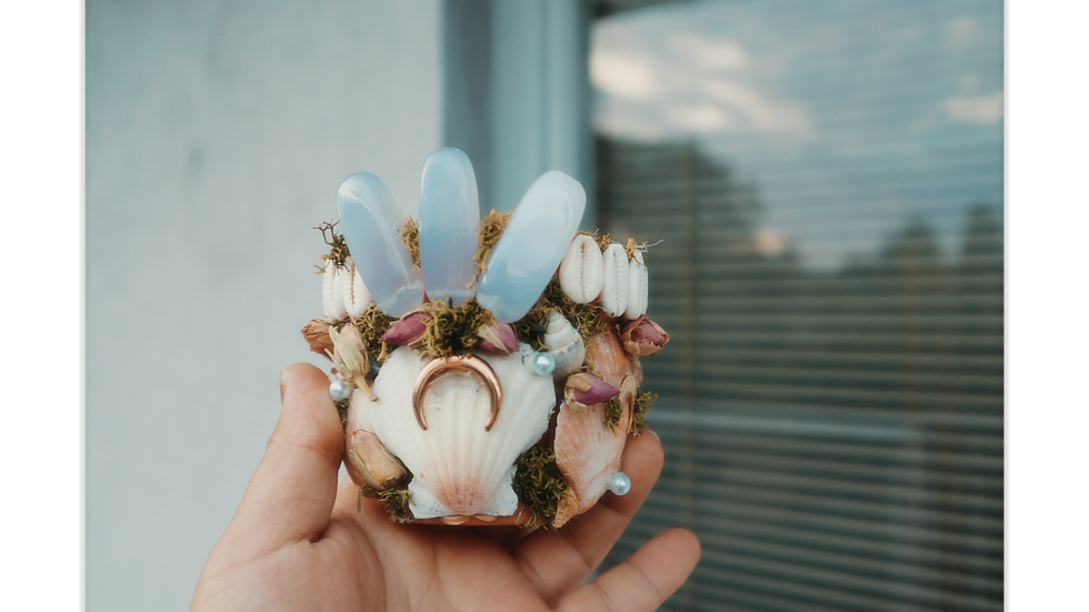 Miniaturbild: Crystal Mini Pot (Aquamarine)