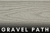 trex earth tones gravel path