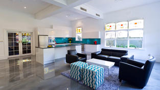 metallic epoxy flooring Orlando fl