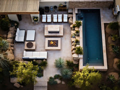 Paver patio installation