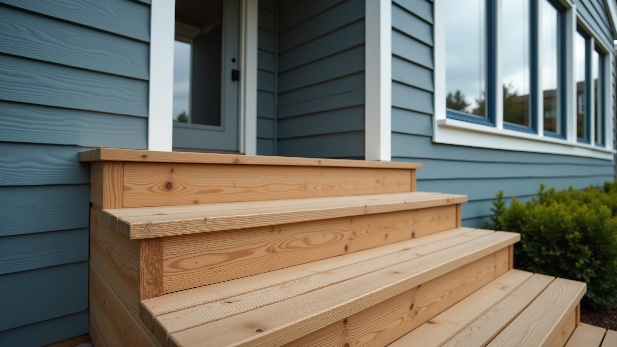 Cedar Front Step Construction House Halifax NS