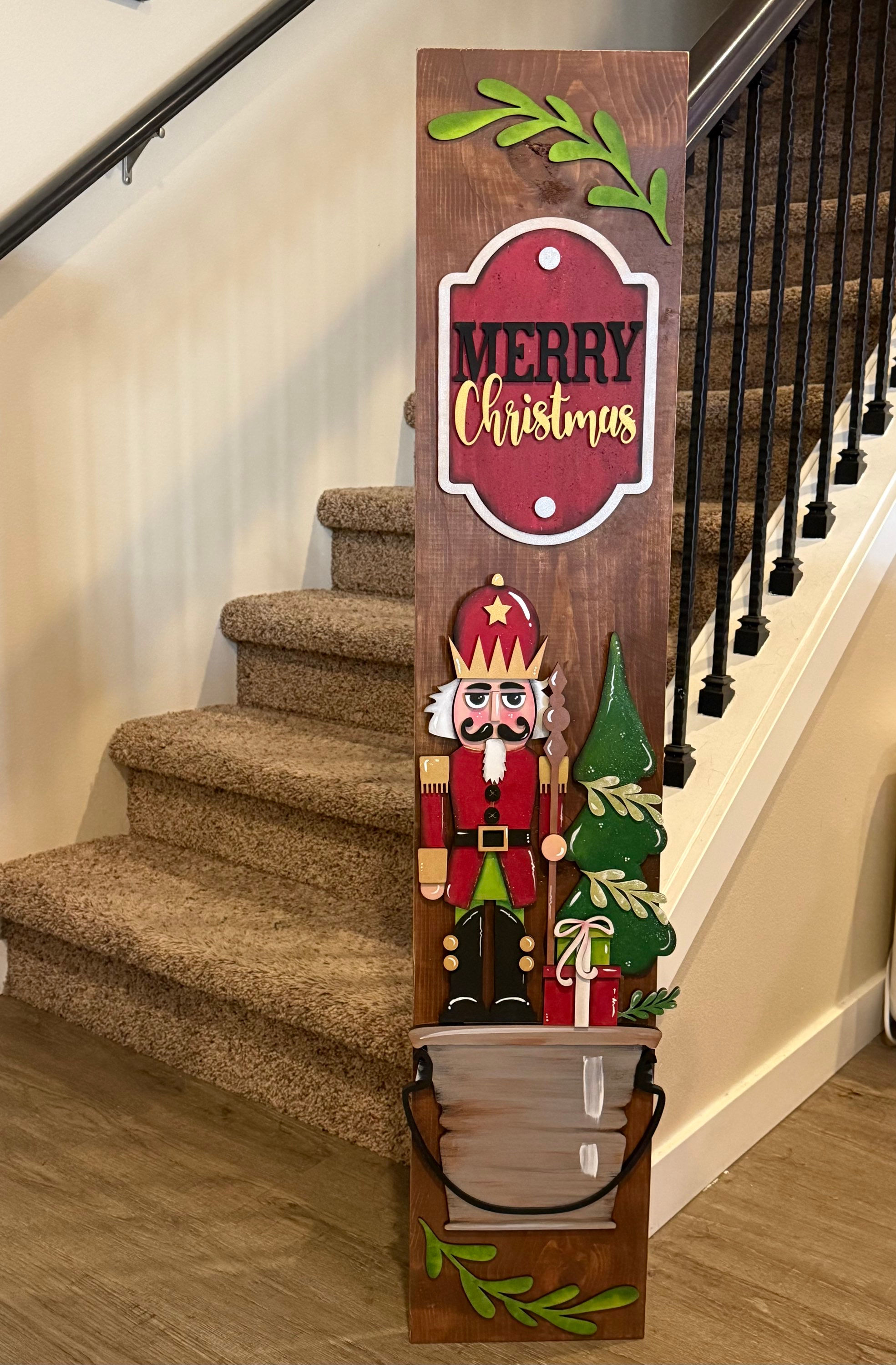 Nutcracker | insert,  add-on for porch leaner 