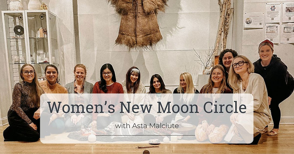 Women's New Moon Circle with Asta Malciute