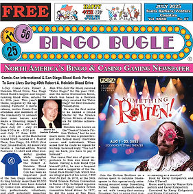 July 2025 Bingo Bugle Santa Barbara/Ventura Counties issue