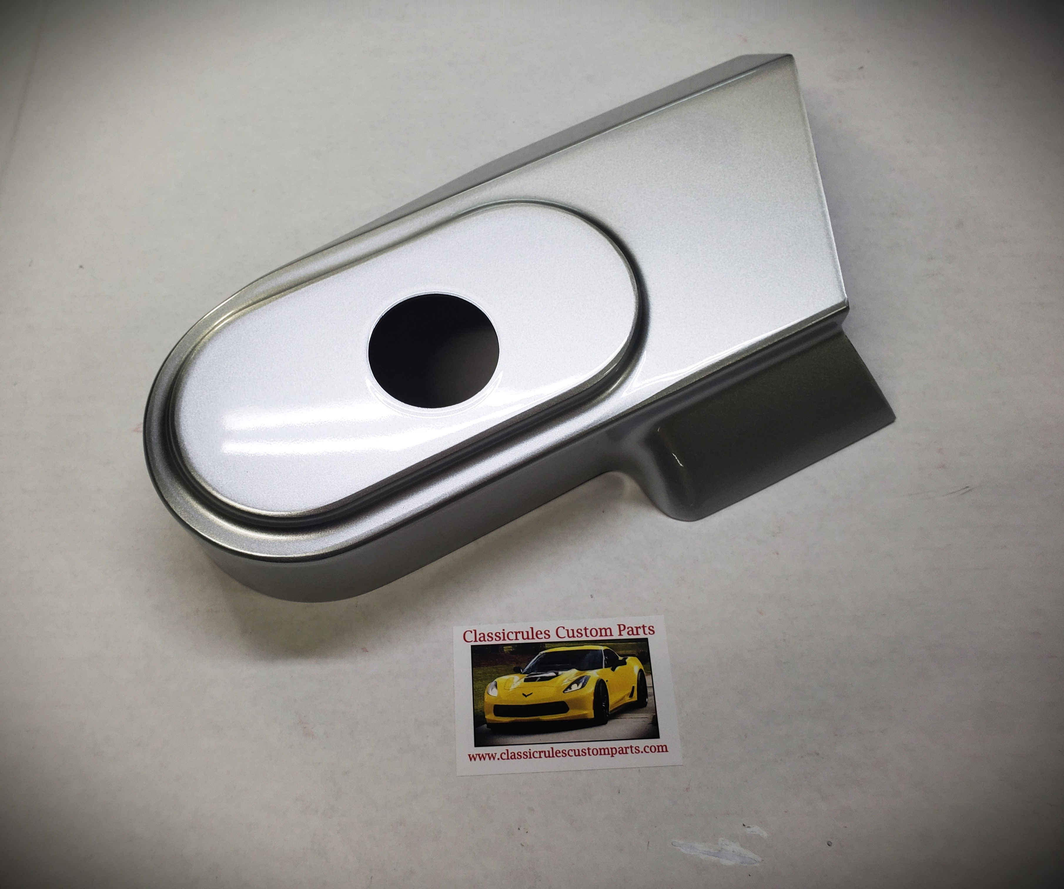 C6 Corvette Master Cylinder Cover- Quick Silver- Manual Trans