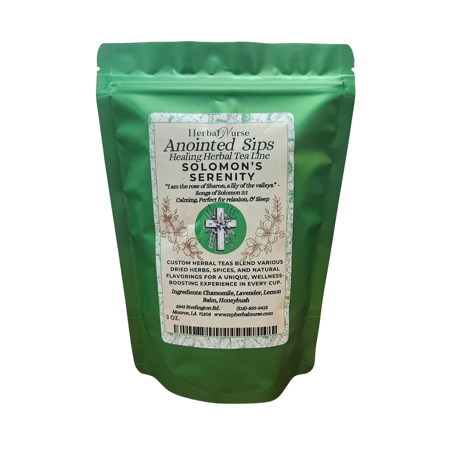 Solomon's Serenity Anointed Sips