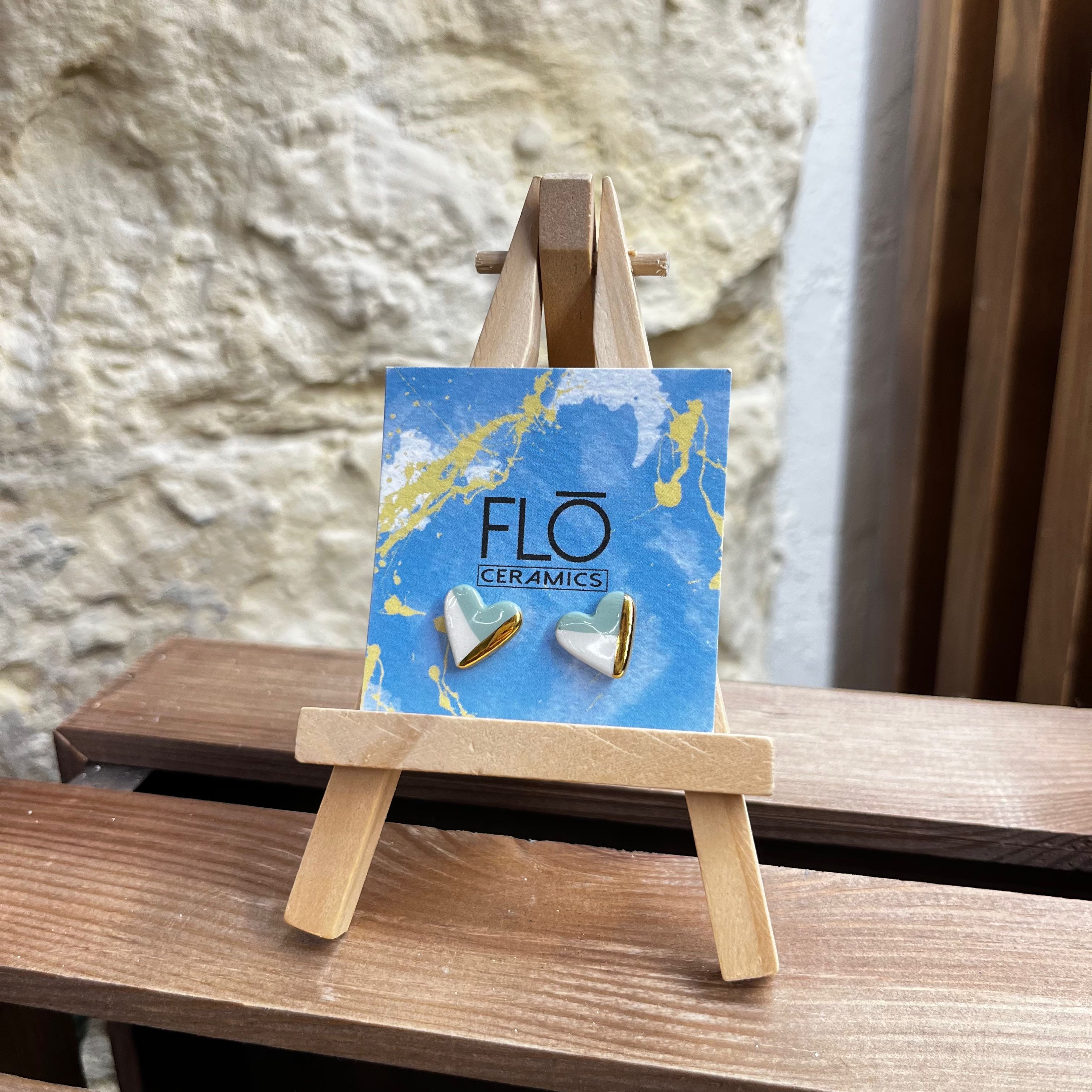 ORECCHINI LOBO CUORI CELESTI